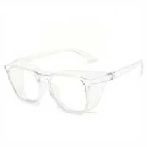 Transparent anti-dust glasses