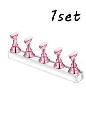 Nail art display stand - rose gold