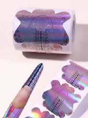 Nail extension paper forms