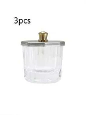 Glass mixing dishes with lids