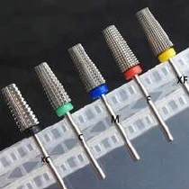 Tungsten carbide drill bit set