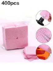Pink lint-free wipes - 400pcs
