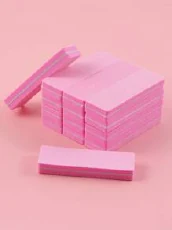 Pink 100/180 sponge buffers